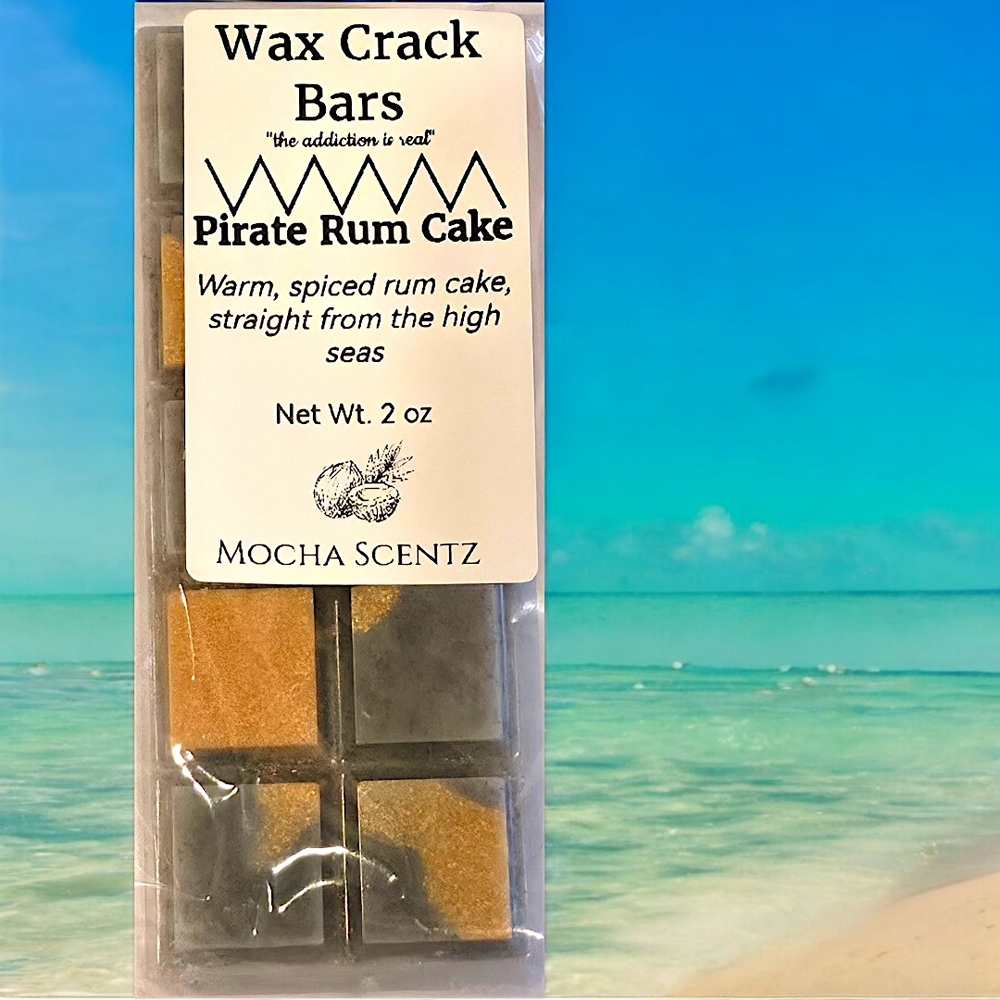 Pirate Rum Cake Wax Crack Bar